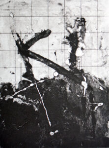 K, 2024, 40 x 30 cm, Carborundum, Auflage: 10